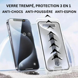 Protecteur d’Écran Premium iPhone - Evotech Pro